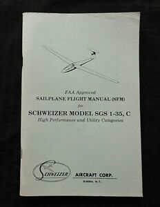 Schweizer Aircraft Corporation SGS 1-35 & 1-35C Sailplane (glider