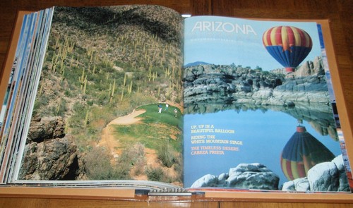 1989 ARIZONA HIGHWAYS BINDER - LOT OF TWELVE (12) - IN DESERT SCENE BINDER - Picture 15 of 16