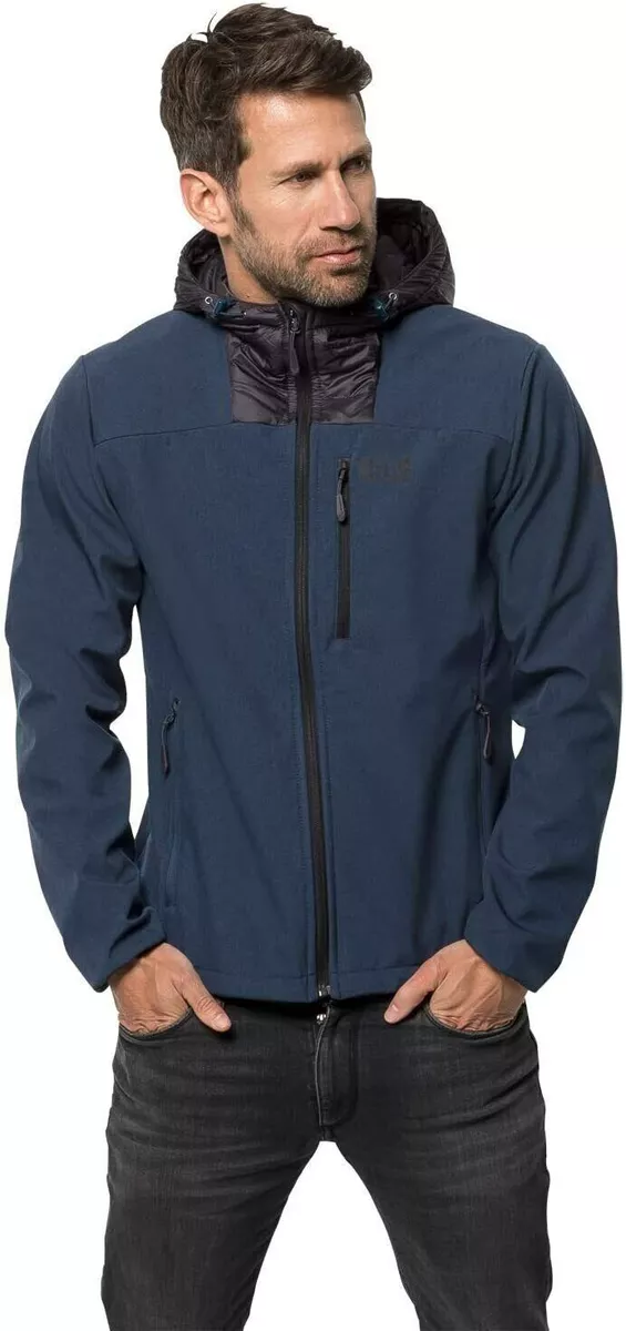 Jack Wolfskin Men s Sky Point Hoodie Windproof Jacket size XL NEW