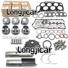 Engine Overhaul Rebuild Piston Kit For Vw Audi Porsche Skoda 3.6l Cdv Bhk Vr6