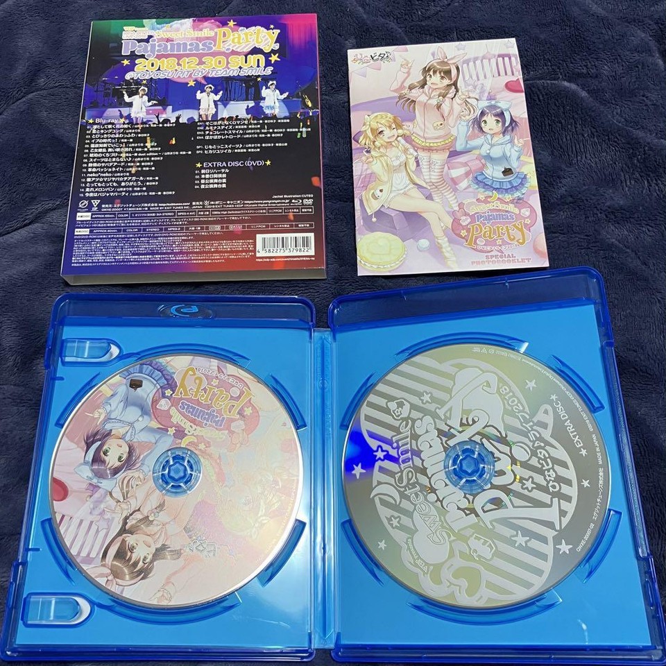 Hinabita BluRay Live Sweet Smile Pajamas Party Japan 5d eBay