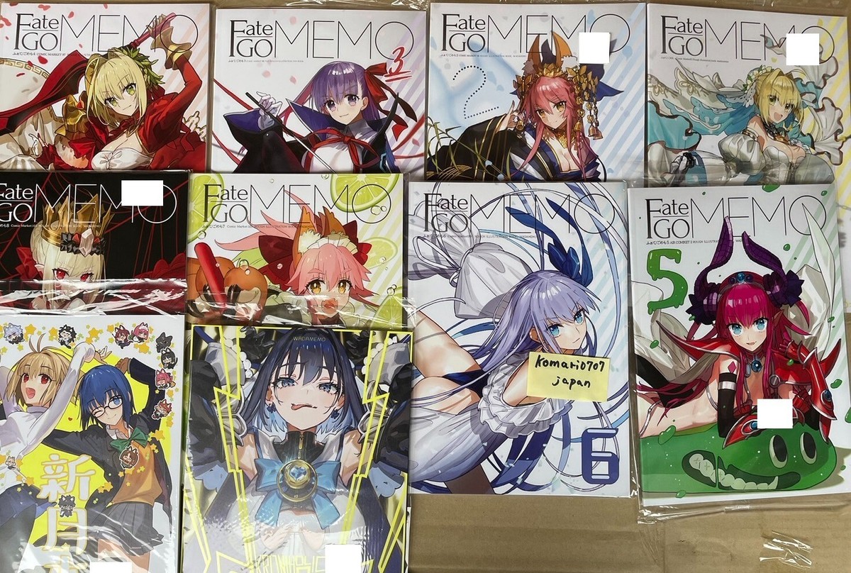 C105 WADA ARCO Fate Grand Order MEMO 1 2 3 4 5 6 7 8 9 tsuki