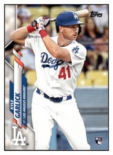 2020 Topps #381a Kyle Garlick used
