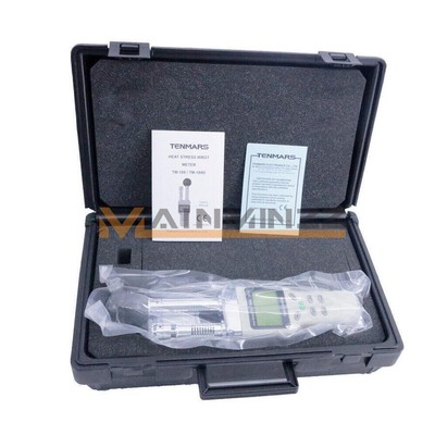 Tenmars TM188 Portable Heat Stress WBGT Meter Temperature and Humidity Tester #A