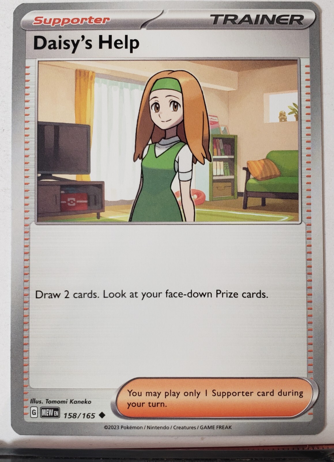 Daisys Help 158/165 NM / M - 151 Scarlet Violet Pokemon Card