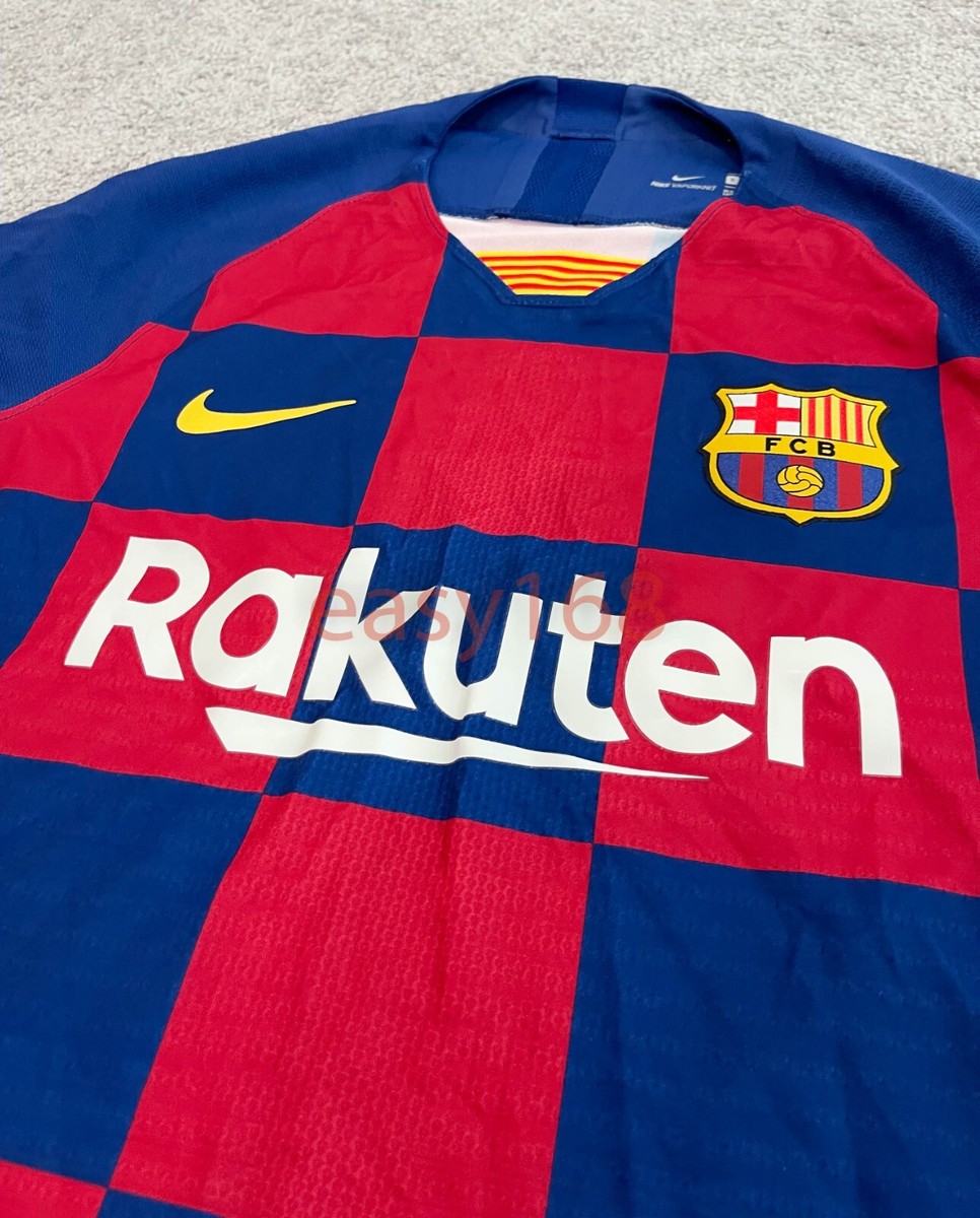 NWT Nike FC Barcelona FCB Rakuten Soccer Jersey AJ5257-456 NWT Nike FC Barcelona FCB Rakuten Soccer Jersey AJ5257-456