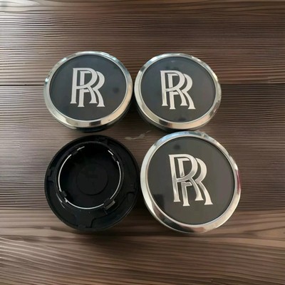  SET OF 4 CENTER CAP FLOATER FOR ROLLS ROYCE GHOST WRAITH CULLINAN WHEEL 689193