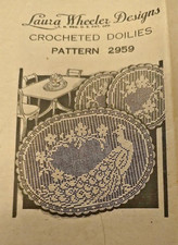 2959 Vintage X DOILY Pattern to Crochet Reproduction
