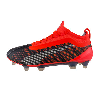 PUMA Puma ONE 5.1 FG/AG Fußballschuh Kinder rot/schwarz105656-01
