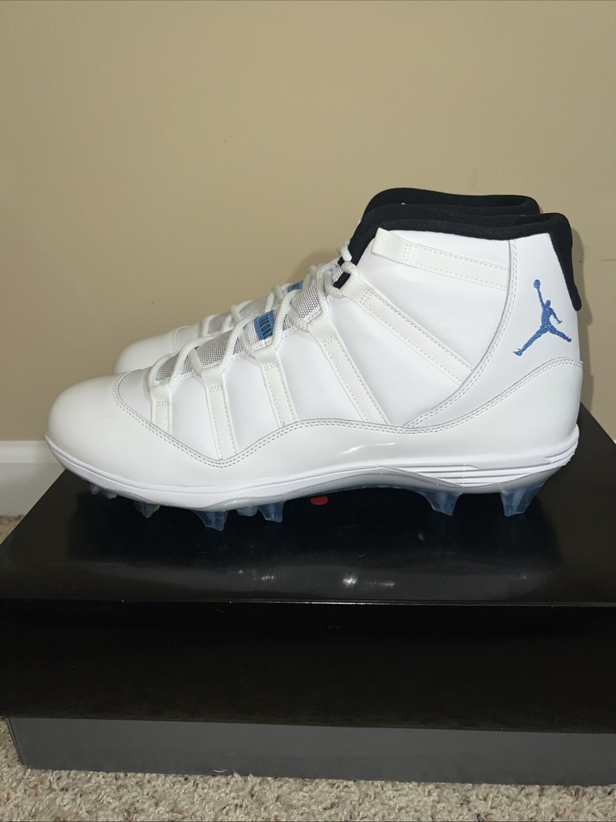 Nike Air Jordan 11 Mid TD Football Cleat Legend Blue HM7324 