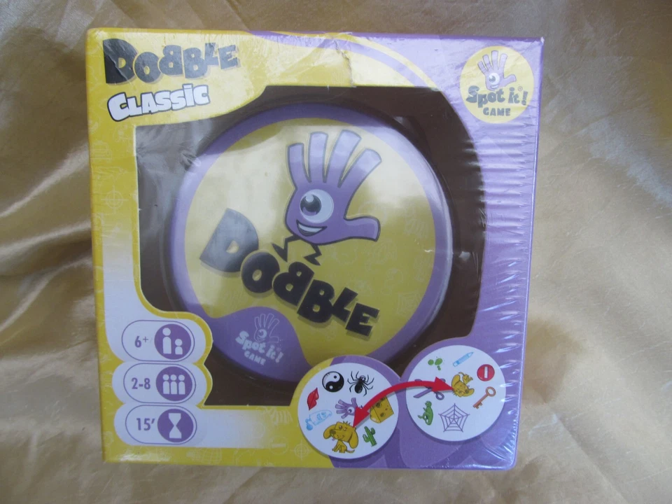 Dobble Classic Card Family Game 2-8 Players Age 6 + New Sealed 5 Fun Games In 1 - Image 2 of 4