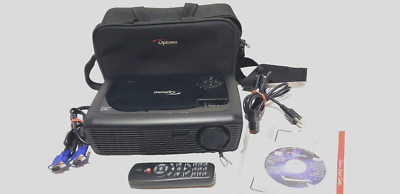 Portable Projector OPTOMA PRO-150S DLP PROJECTION DISPLAY HD, HDMI, bundle