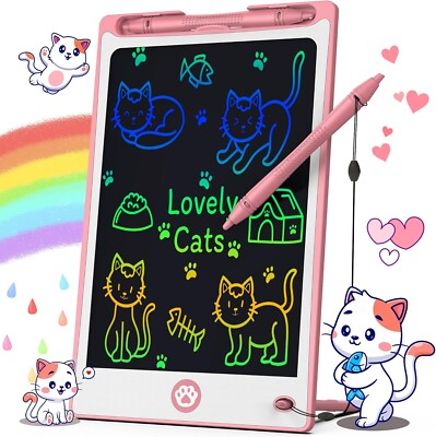Tableta escritura LCD 8.8'' Juguetes almohadilla dibujo para niñas y niños