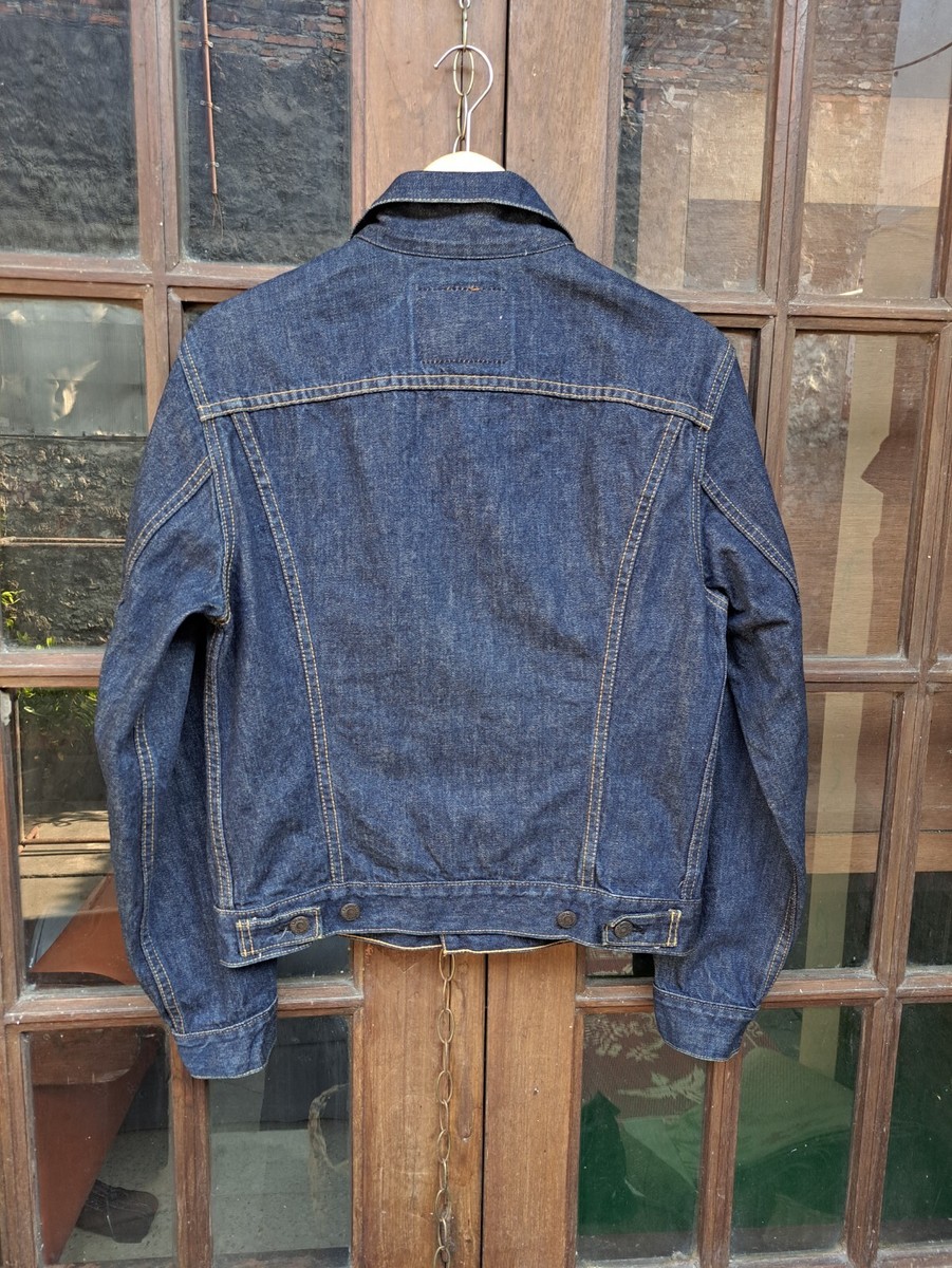 90s Levi's Japan Big E Denim Jacket Lot 71557 Mens Size 38 90s Levi's Japan Big E Denim Jacket Lot 71557 Mens Size 38