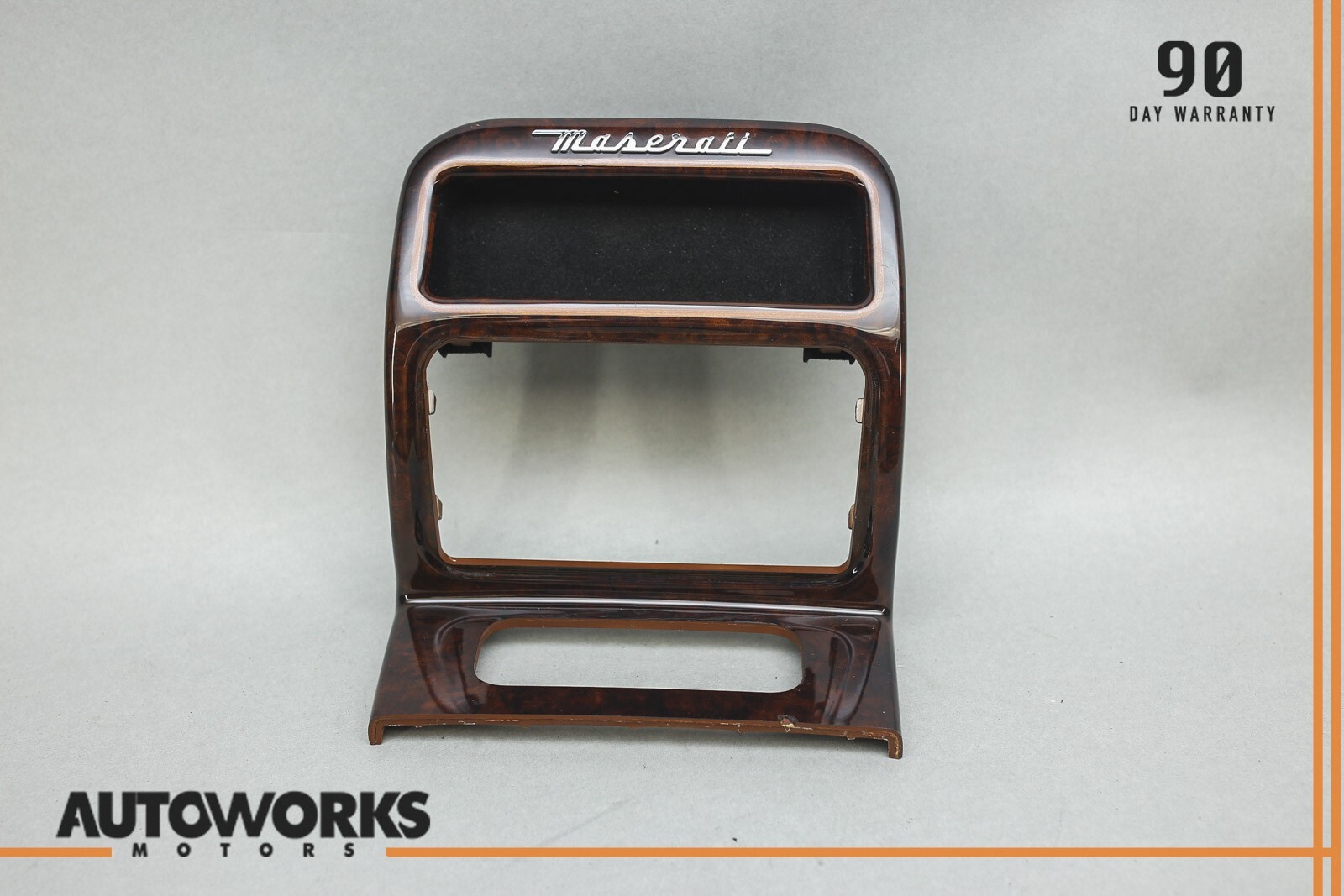 03-13 Maserati Quattroporte M139 Center Console Rear A/C Control Trim Bezel OEM