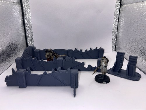 Ork Barricades Perfect For Warhammer 40k Kill Team And Trench Crusade - Picture 4 of 16