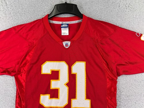 Kansas City Chiefs Football Jersey Youth Large Red #31 Priest Holmes Reebok - Picture 4 of 16