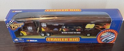 Dale Jarrett 88 Winners Circle Trailer Rig, UPS WE WANT RACE TRUCK, 2002 1:64