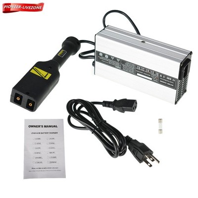 For EZGO TXT Medalist Golf Cart ''D'' Style Plug 36Volt Amp Battery Charger