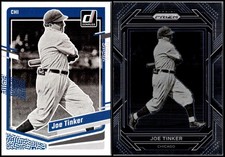 2023 Joe Tinker (2) Card Lot - EXCLUSIVE OFFER – ACT QUICK!