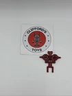Vintage Go Bots Rock Lords Nuggit 1986 Action Figure Tri Gun Blaster Accessory
