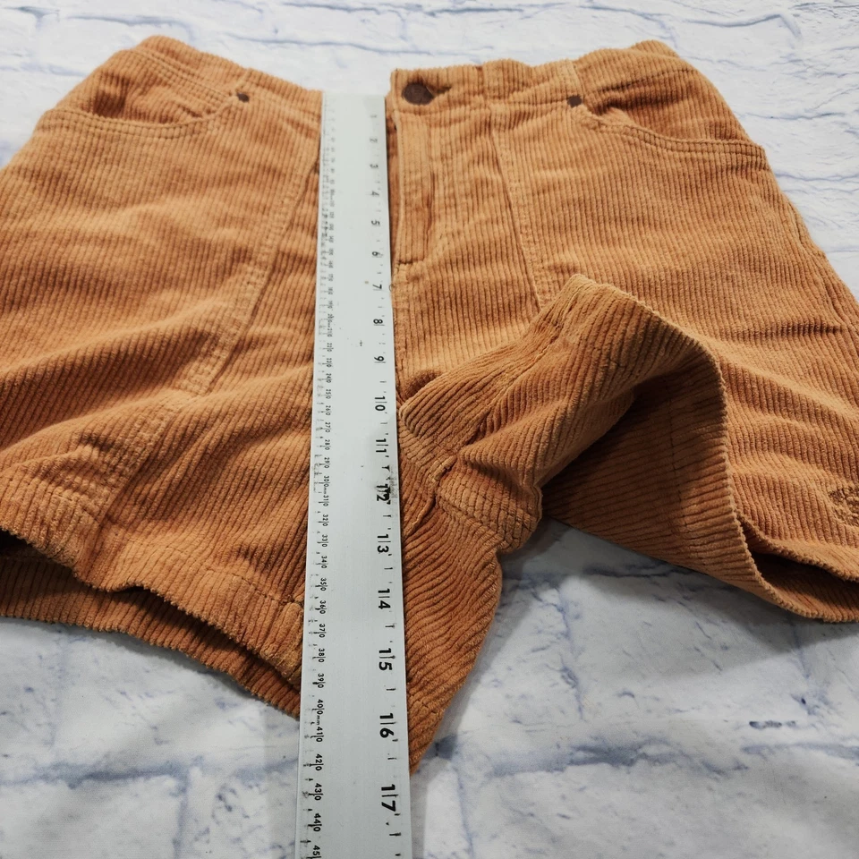 Pantalones Cortos Billabong X Wrangler MUJER 31 Según Cintura Alta Pana Marrón Foto 3 de 4