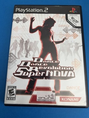 Dance Dance Revolution Supernova Sony PlayStation 2 PS2 W/ Manual Untested CIB