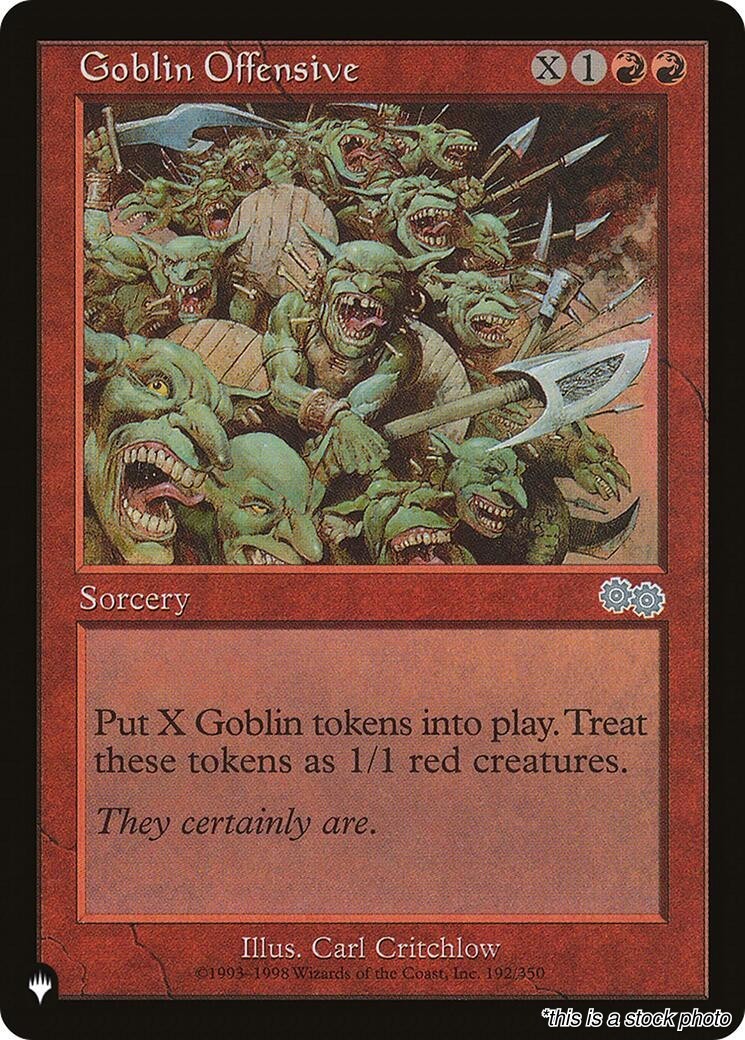 Goblin Offensive - EN - 192/350 - The List Reprints - NM