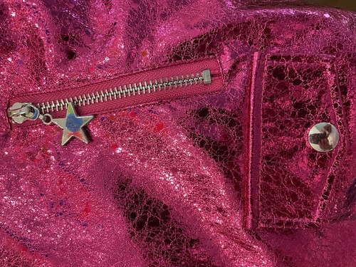 Lola & The Boys Hot Pink Hannah Montana’ish’Youth Jacket & Pleated Skirt Size 10 - Picture 11 of 18