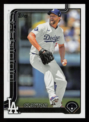 Clayton Kershaw 2025 Topps Series 1 #146 Los Angeles Dodgers