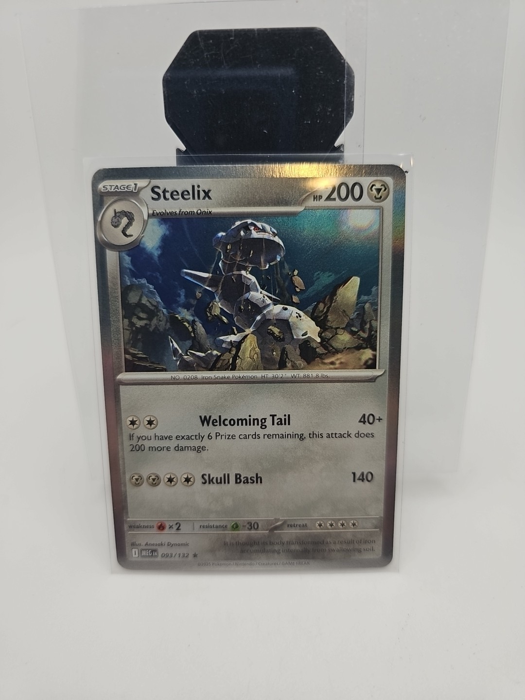 Steelix 093/132 Me01: Mega Evolution Holo