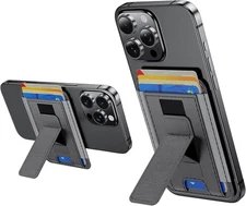 for Magsafe Wallet,Adjustable Stand,Strongest Magnetic Wallet for iPhone 17/16/1