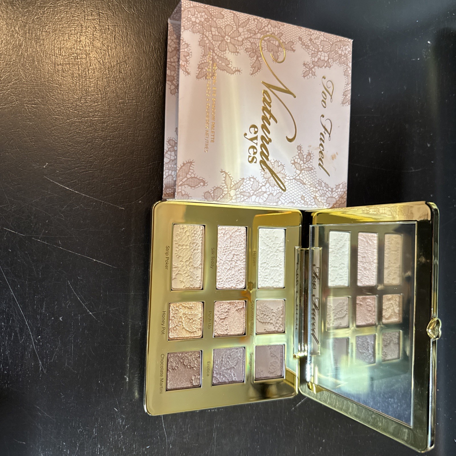 Too Faced Natural Eyes Neutral 9 Colors Eye Shadow Palette New in Box 4824