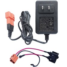12 Volt Battery Charger for Ride On Toys and Battery Wire 12V Kids Ride On Ca...