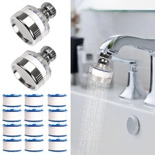 14 Pcs Sink Water Filter with Filter Elements Set, Universal Sink Faucet Filt...