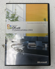 Microsoft Office 2003 Professional Edition w/ Product Key and Manual