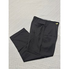 Vintage Alfredo Versace brown gray wool dress pants size 40