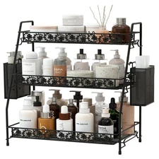 3-Tier Large Size Storage Rack Counter Organizer for Bathroom Kitchen Spice