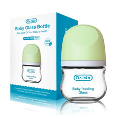 1PCS Newborn Feeding Bottles 90ML/160ML Baby Bottle Glass Bottles Anti-Flatulenc