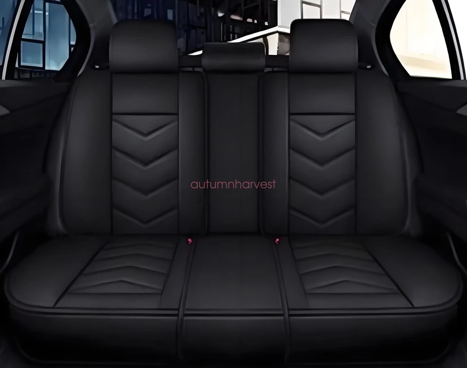 Seat Cover Front & Rear Faux Leather For Chevrolet Colorado 2015-2026 5-Seats Foto 4 de 4