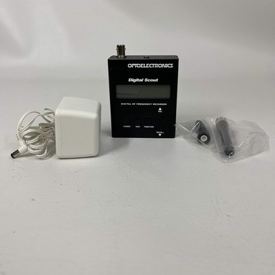 Optoelectronics Digital Scout Digital RF Frequency Counter Recorder w/ Antenna