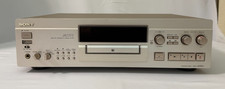 Sony MDS-JA22ES Gold High-End Minidisc Deck  Remote Rare - Works Great 