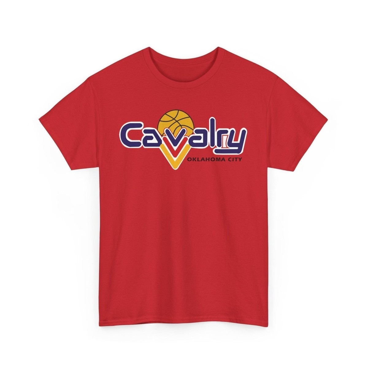 Oklahoma City Cavalry 1990-1997 CBA Basketball T-shirt | eBay