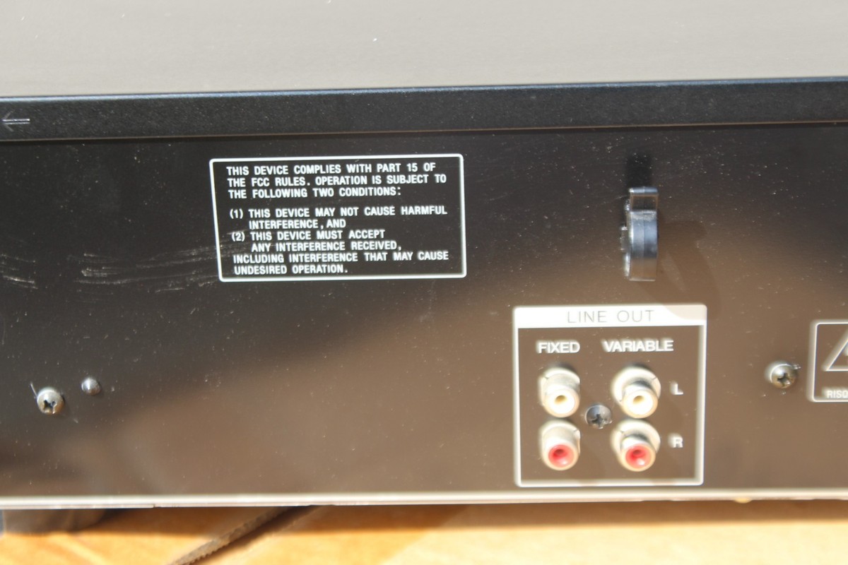 Sony CDP-C525 5 Disc Automatic CD Player w Remote Manual ORIG BOX