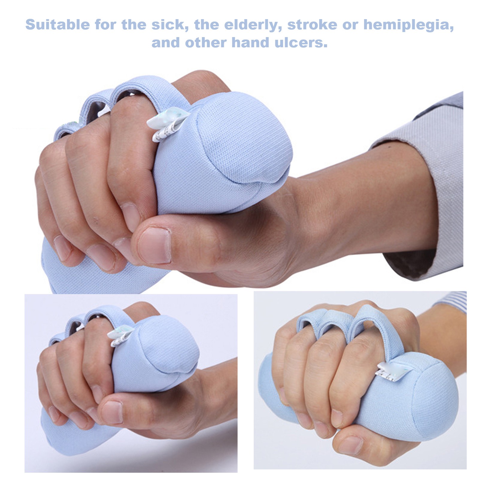 Finger Contracture Cushion Anti Flaw Ulcer Finger Splitter Separator Palm Ha BLW
