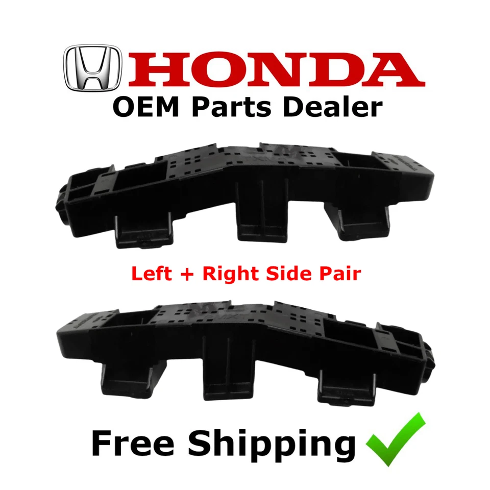2019-2022 Honda Insight Front LH + RH PAIR Bumper Spacer Bracket NEW (OEM) - Image 4 of 4