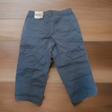 Style Co Utility Capris Blue Mid Rise Comfort Waist Bungee Hem Straight Leg 8P