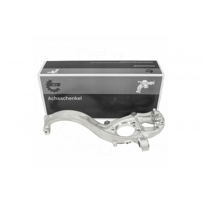 Pivot fusée d'essieu avant droit 4H0407254L en aluminium pour Audi A8