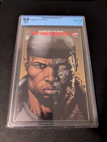📢 Walking Dead Deluxe #7 2nd Print/ David Finch Cover CBCS 9.9 Rare AF🔥