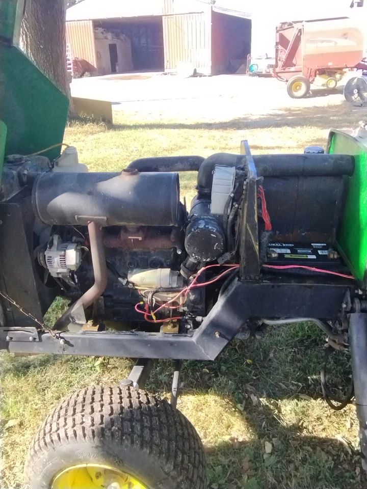 John Deere 3365 Rotary Mower Without Blade. Diesel Runs Great. Took Bladesoff - Image 4 of 4